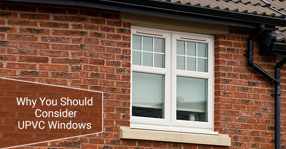 Modern UPVC Double Glazed Window Unit