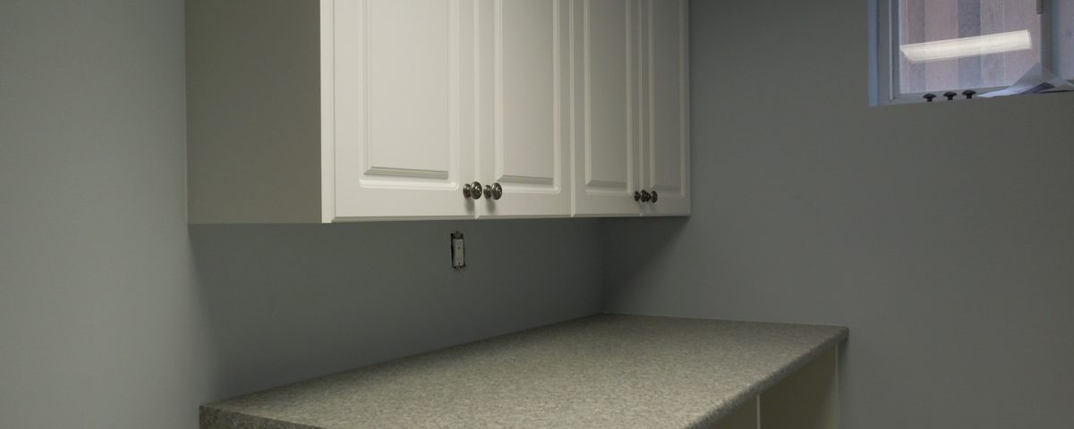 Basement renovation - Counter top and sink