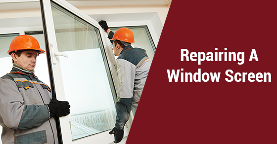 Repairing Window Screen
